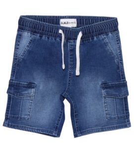 Boy's Denim Cargo Short