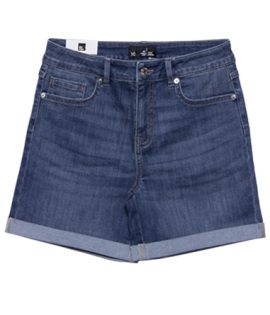 W Mid Light Cuff Shorts